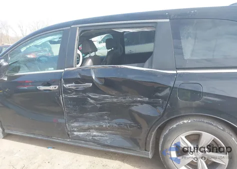 2018 Honda Odyssey Ex-L from USA, damaged, VIN 5FNRL6H72JB095120